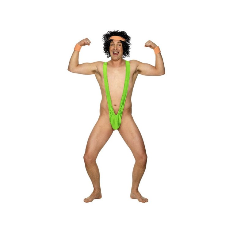 Мужчина в смешных трусах