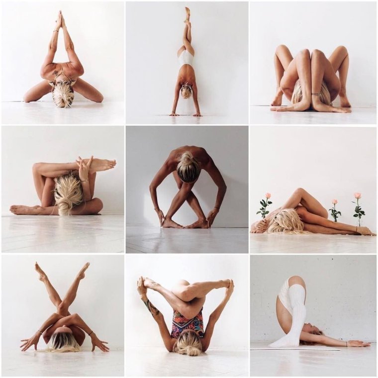 Йога красивые позы