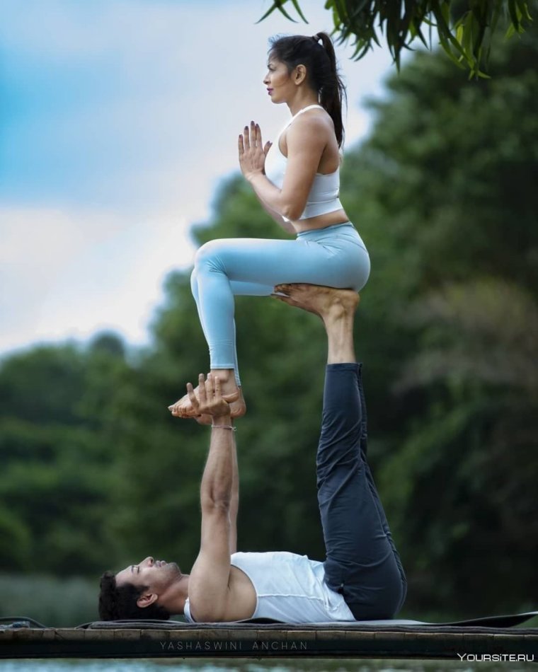 Ёга ЧЕЛЛЕНДЖ 2 человека