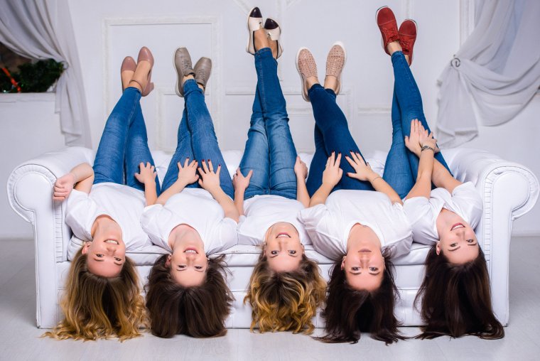 Групповая фотосессия в студии