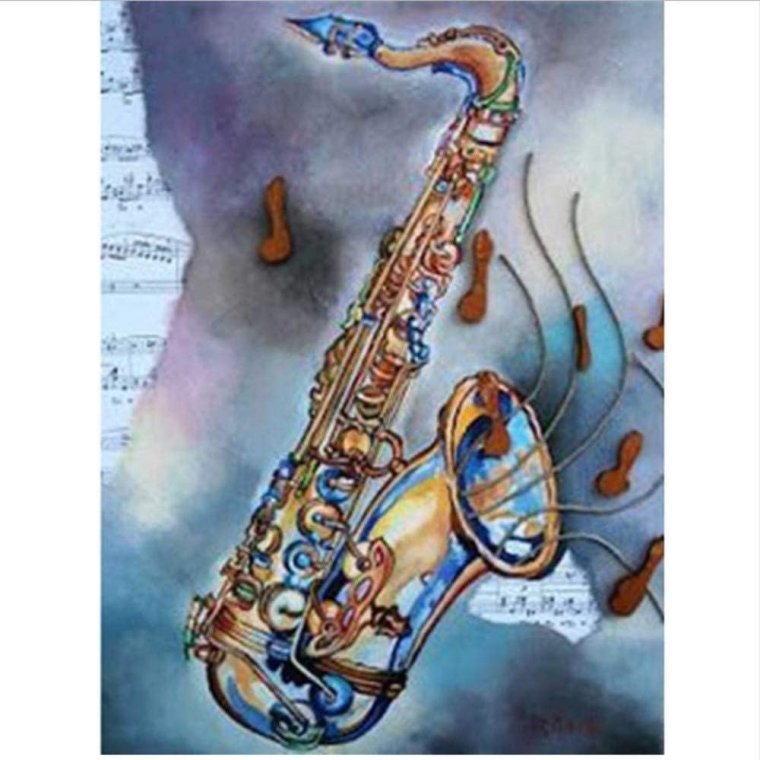 Саксофон на закате