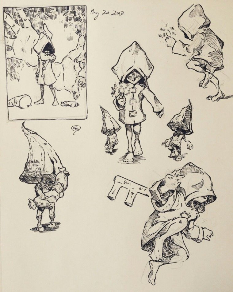 Little Nightmares шестая и Гном