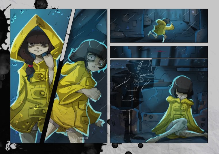 Плащ шестой little Nightmares
