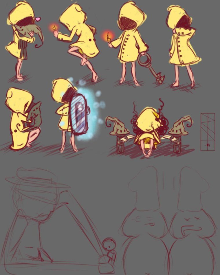 Моно арт little Nightmares 2