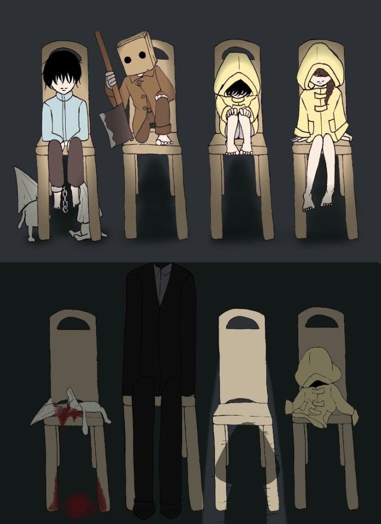 Very little Nightmares арты