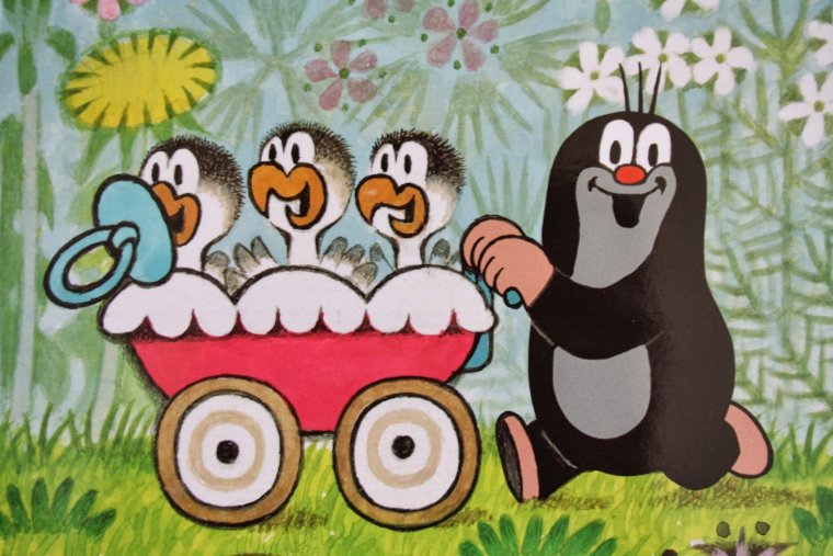 Кротик и его друзья мышка