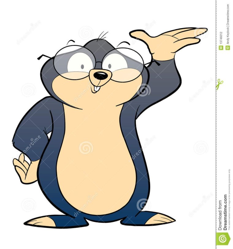 Крутой Крот в очках