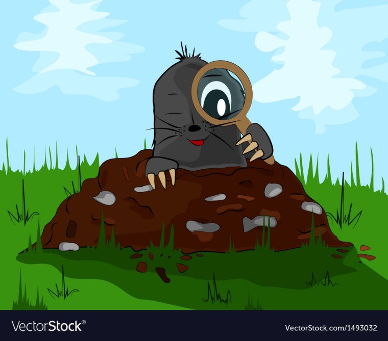 Крот отдыхает