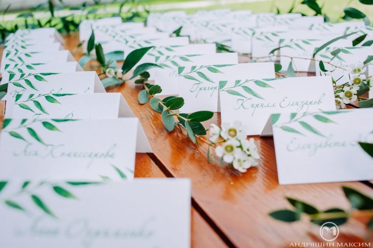 Рамка для плана рассадки гостей