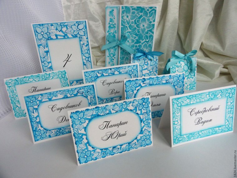 Карточки рассадки