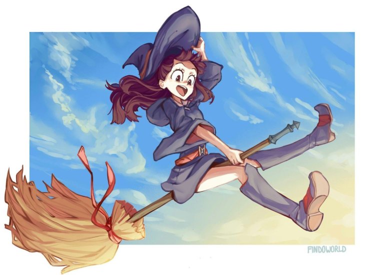 Академия ведьмочек аниме референсы