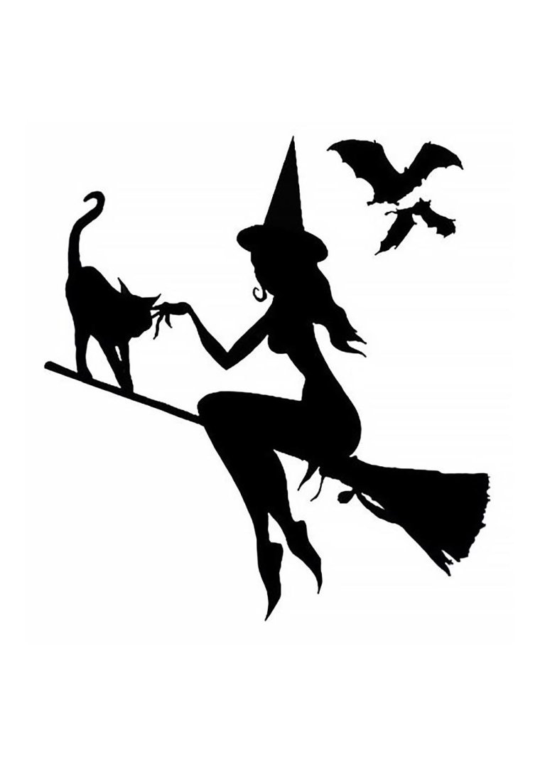 Ведьмочка на метле мульт