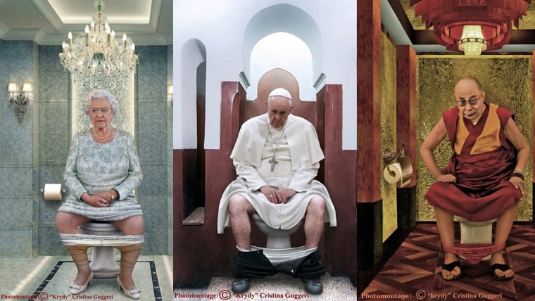 Мужик на унитазе туалет