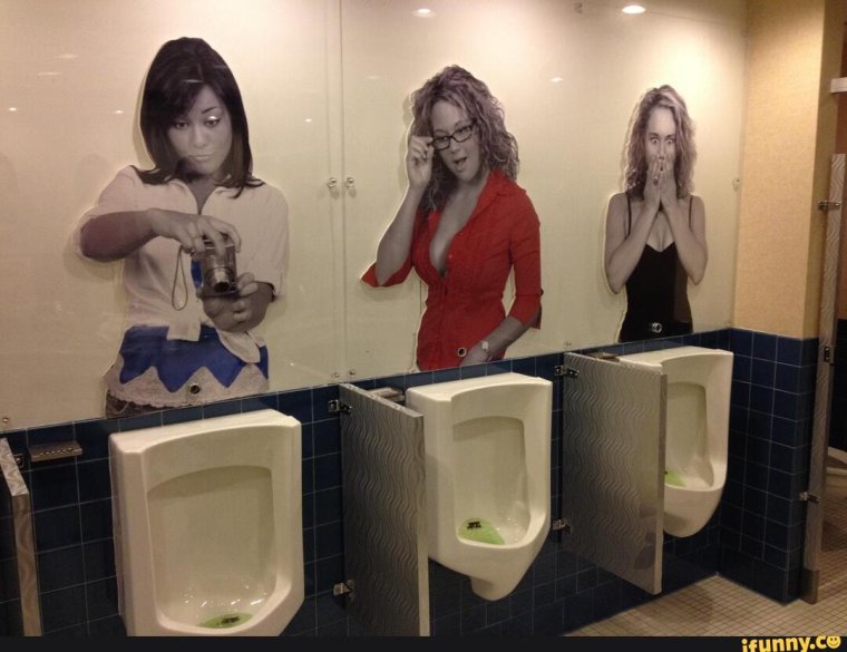 Предупреждающие таблички для туалета