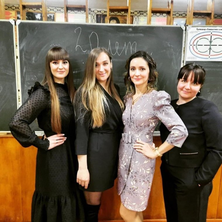 Встреча одноклассников в кафе