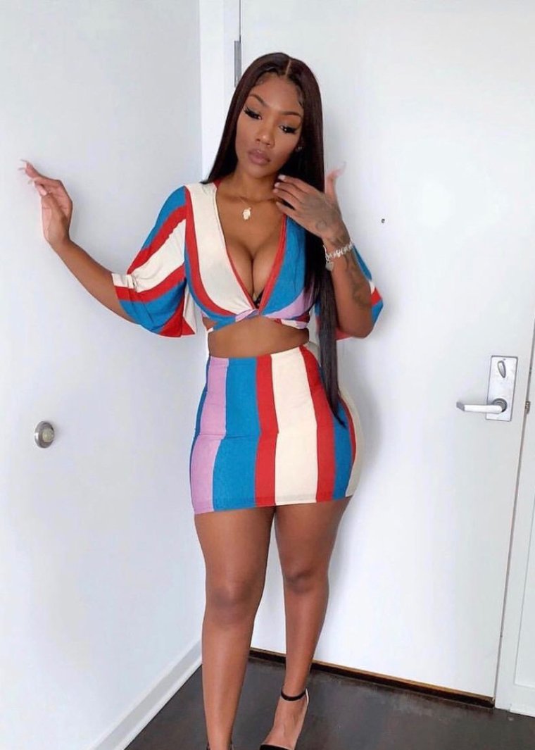 Женщина волна