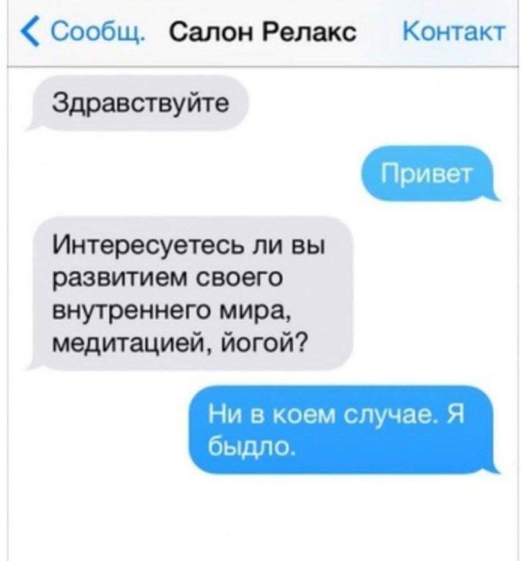 Шутки из переписок