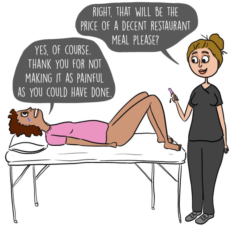 Эпиляция карикатура