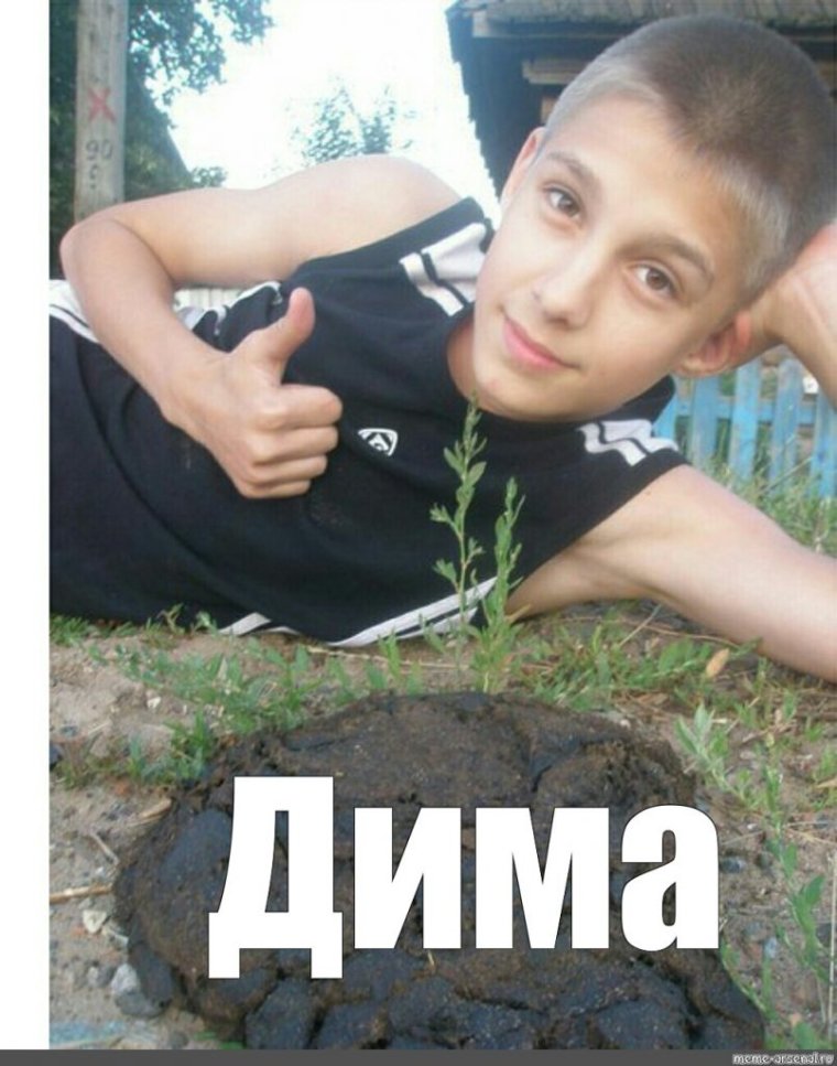 Мем про Диму