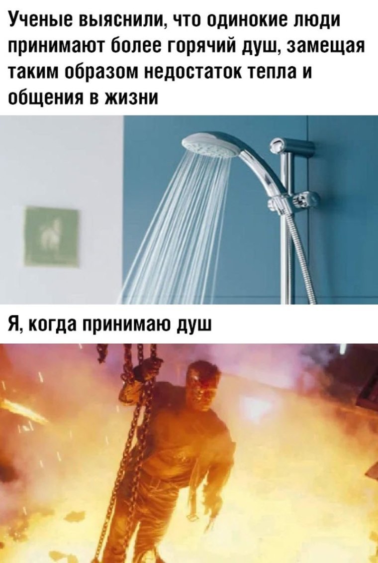 Мемы в душе