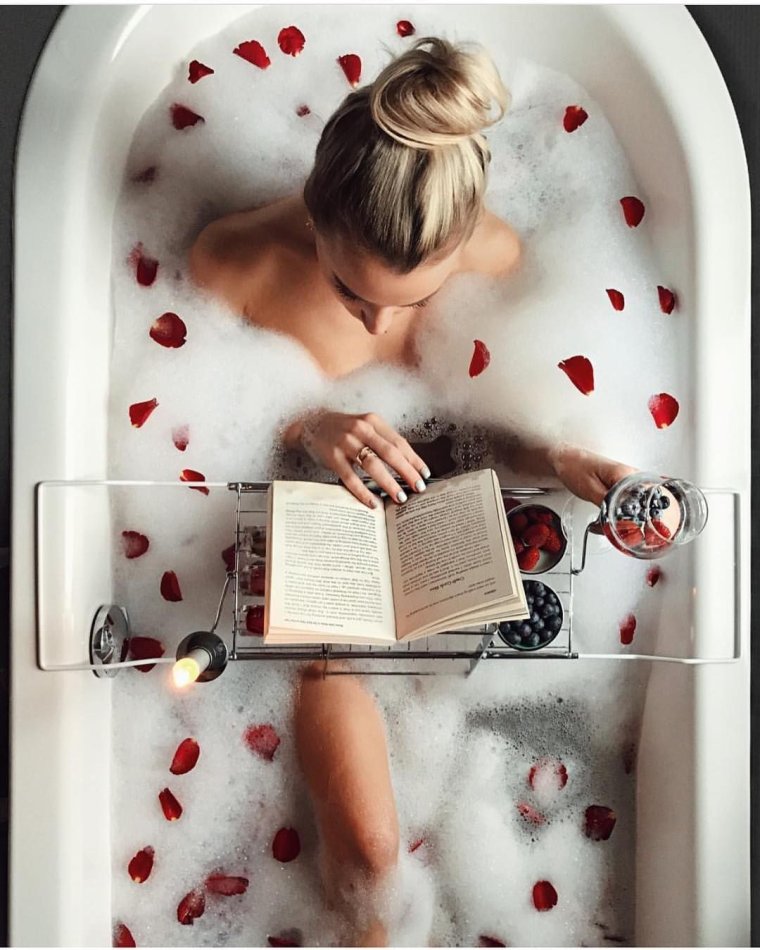 Фотосессия в ванной идеи