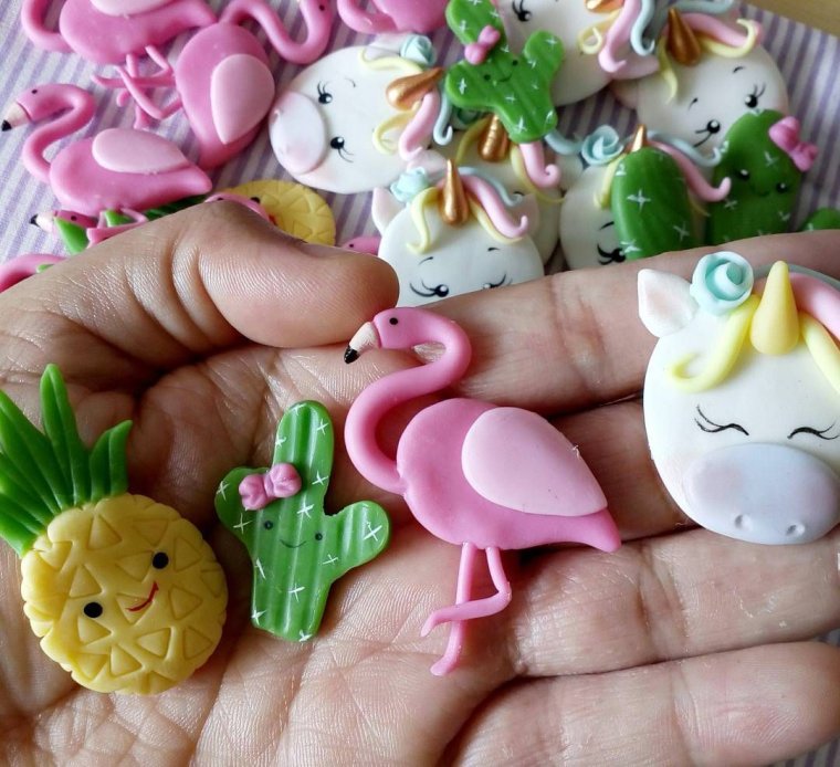 Фигурки из легкого пластилина