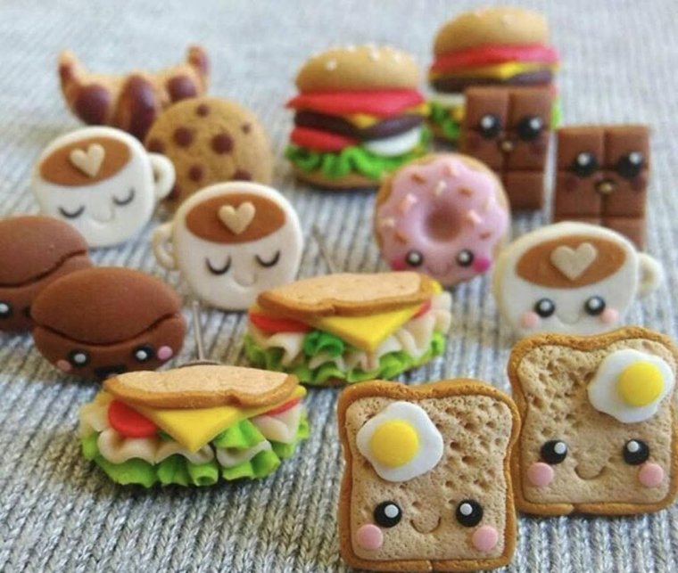 Игрушки из легкого пластилина