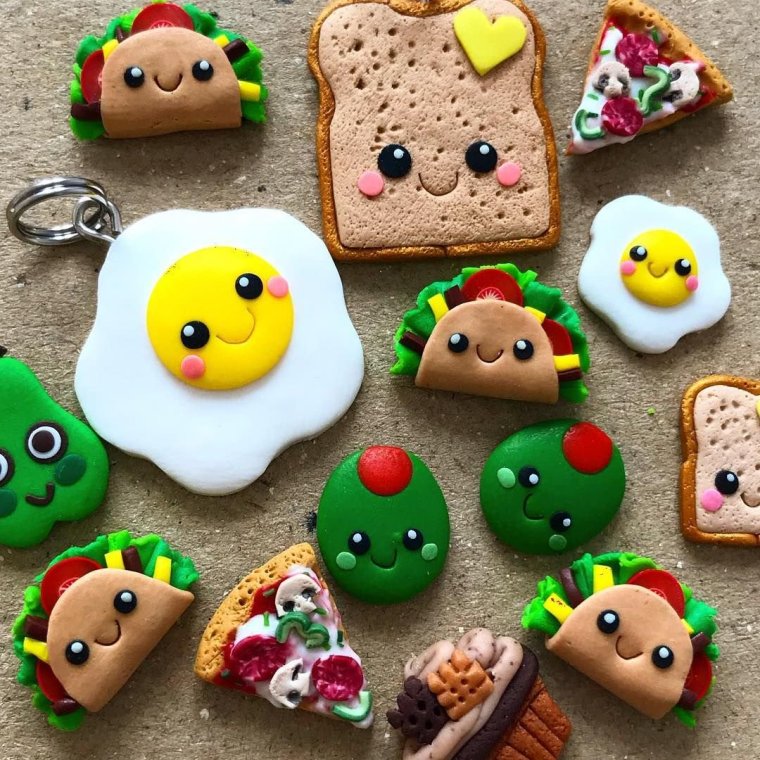 Поделки из воздушного пластилина