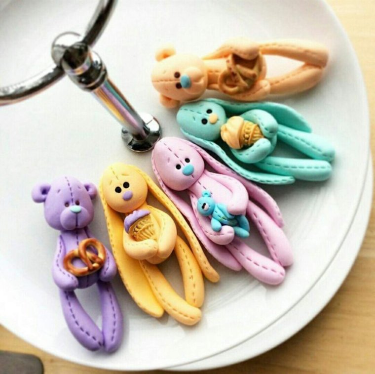 Пончики в виде животных