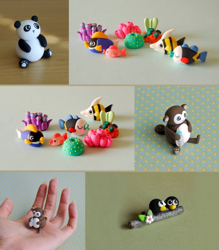 Фигурки из полимерной глины