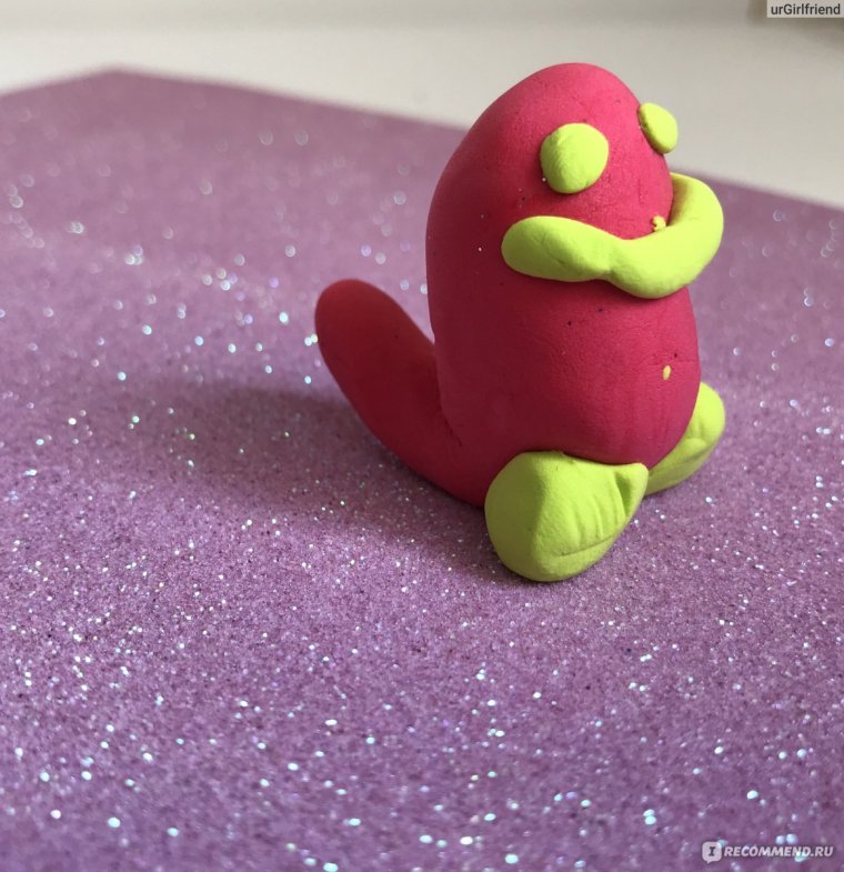 Фигурки из воздушного пластилина