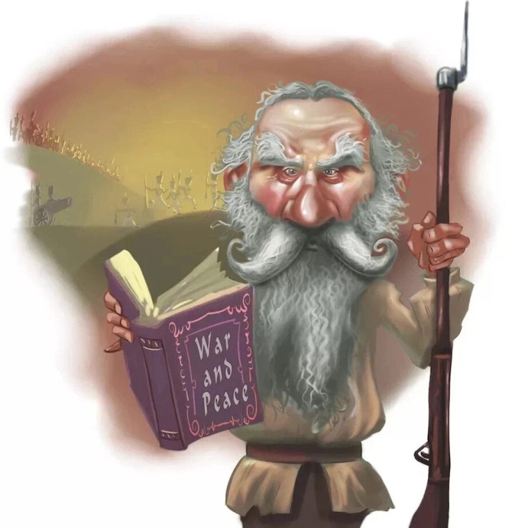 Лев Николаевич толстой мультяшка