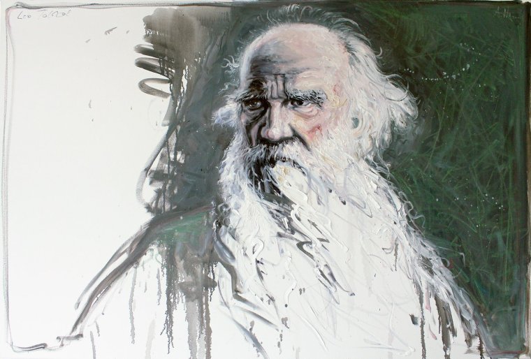 Лев толстой портрет