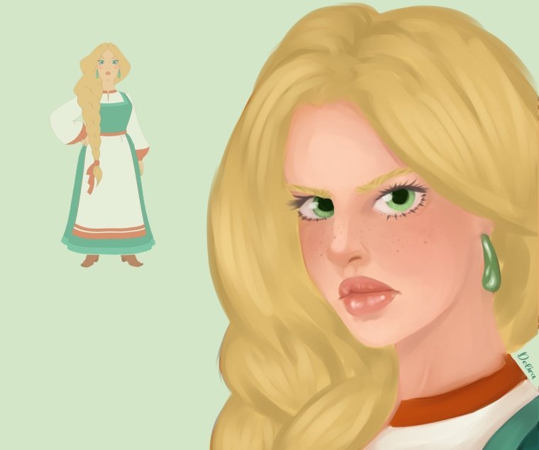 Девушки из мультиков