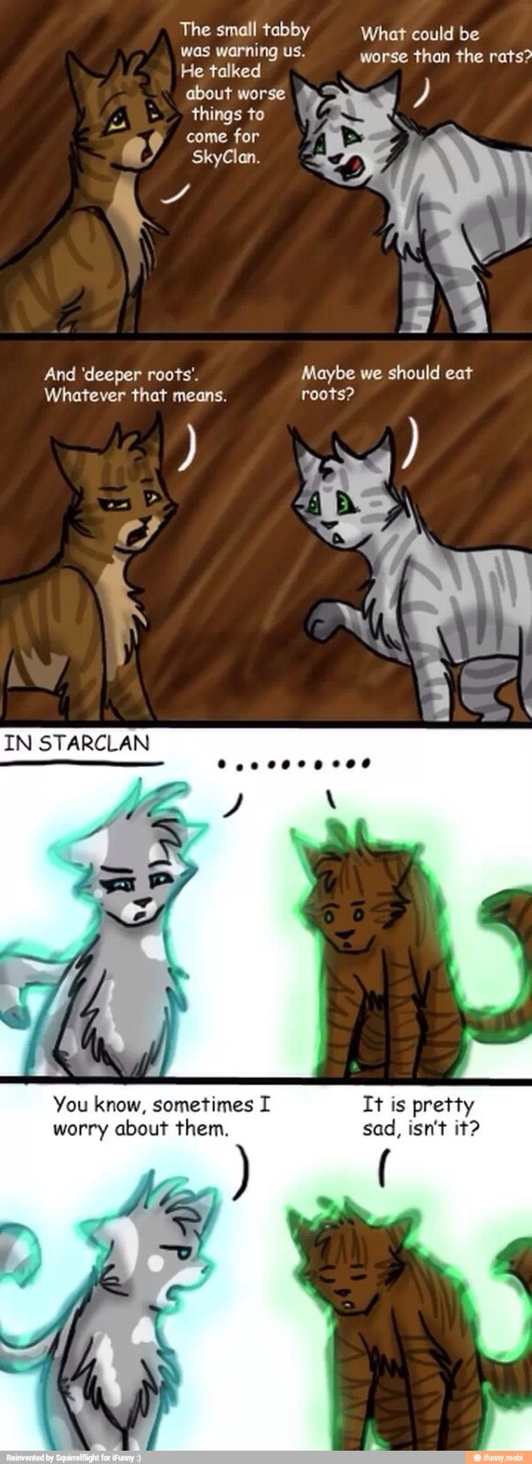 Коты Воители шакалица комиксы