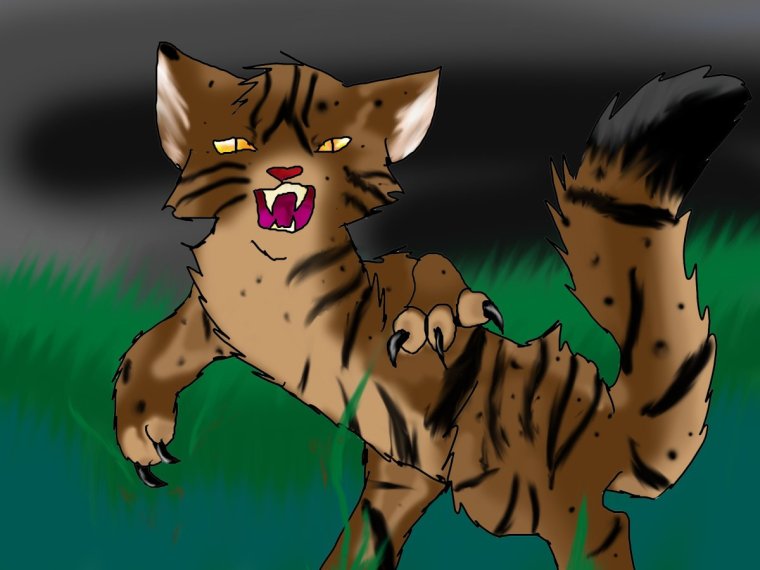 Коты Воители Львиносвет и Звездоцап