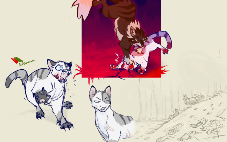 Коты Воители Искролапка