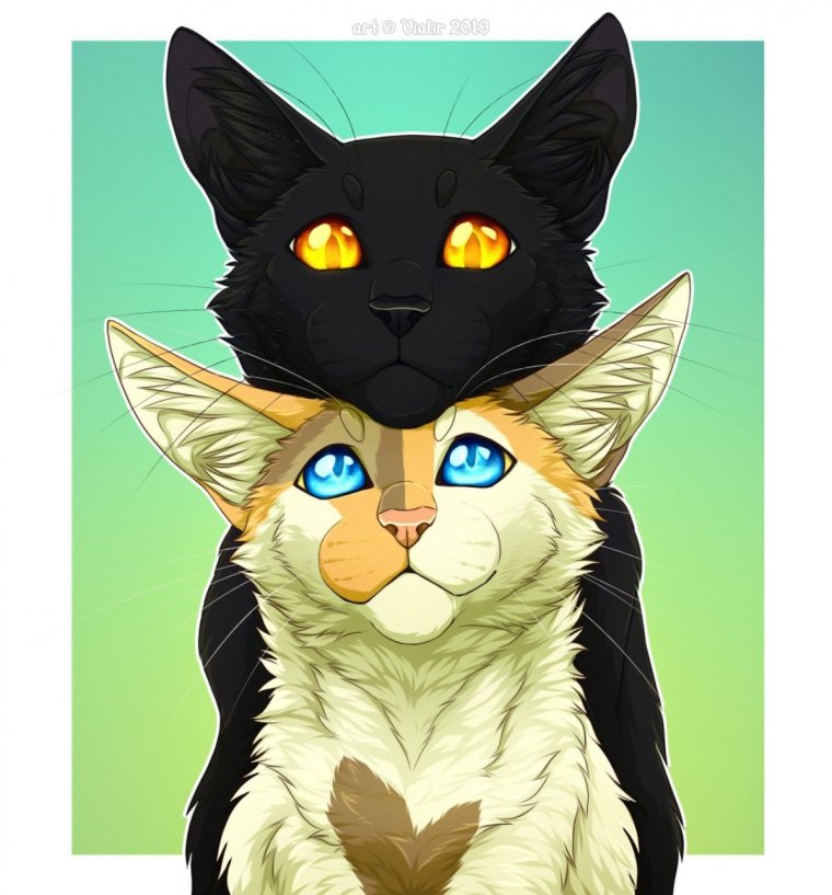 Vialir коты Воители Art