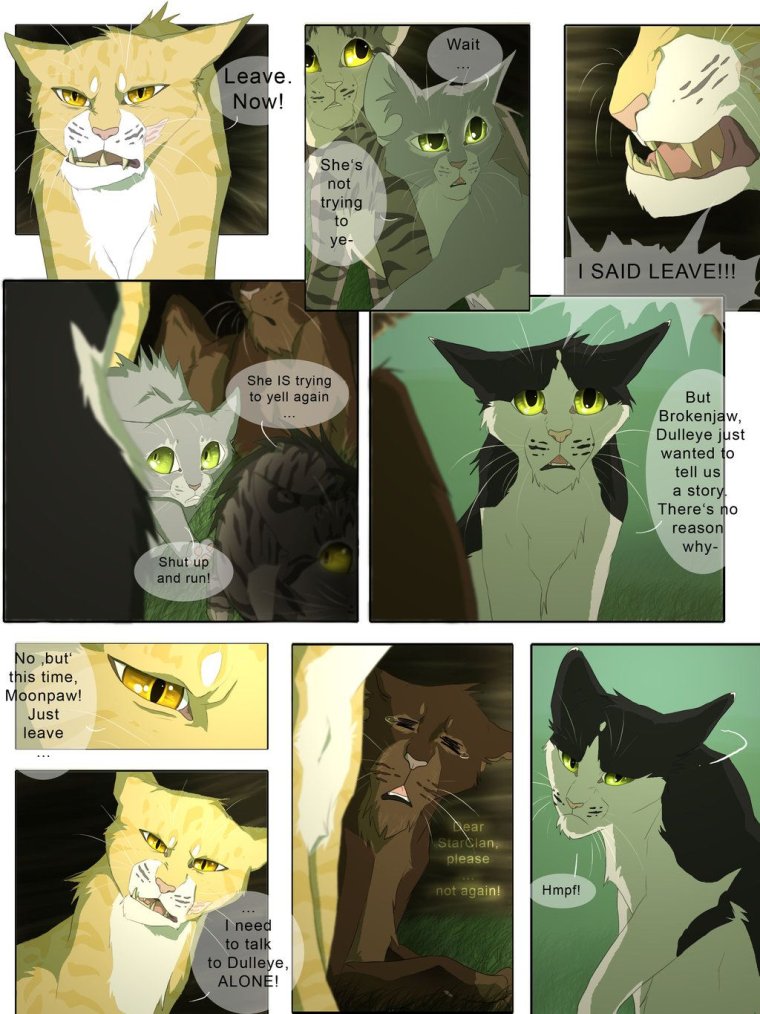 Коты Воители шакалица комиксы