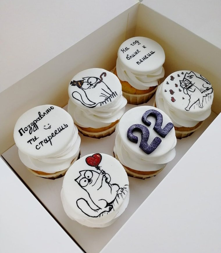 Надписи на капкейки с юмором