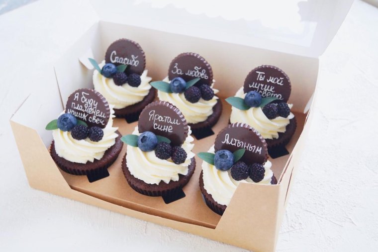 Капкейки с енотами