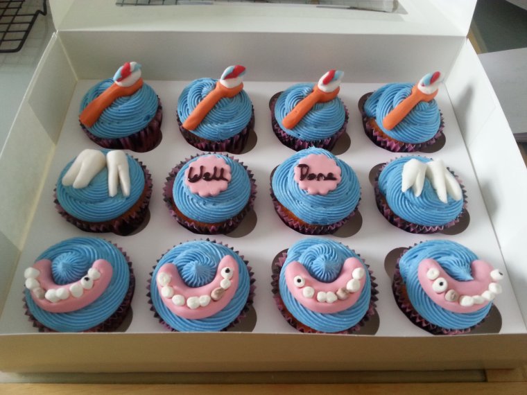 Капкейки стоматологу
