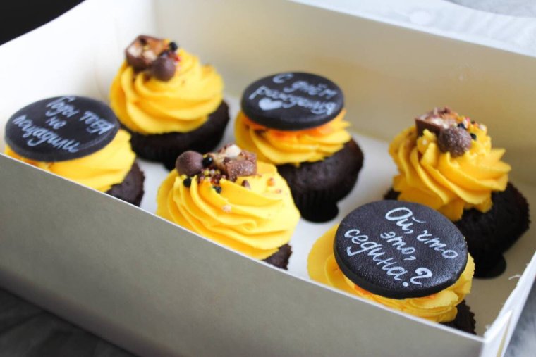 Капкейки с приколами