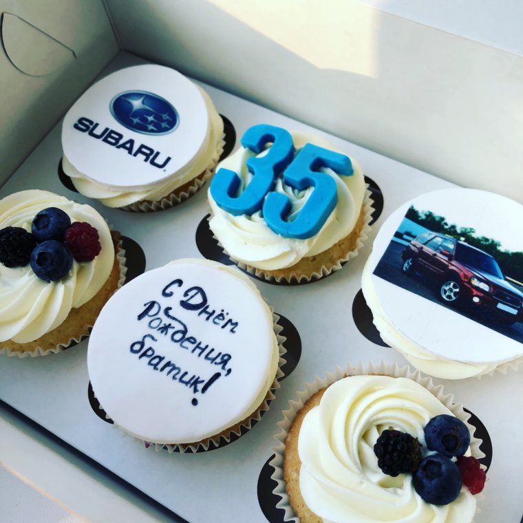 Капкейки с кроссовками