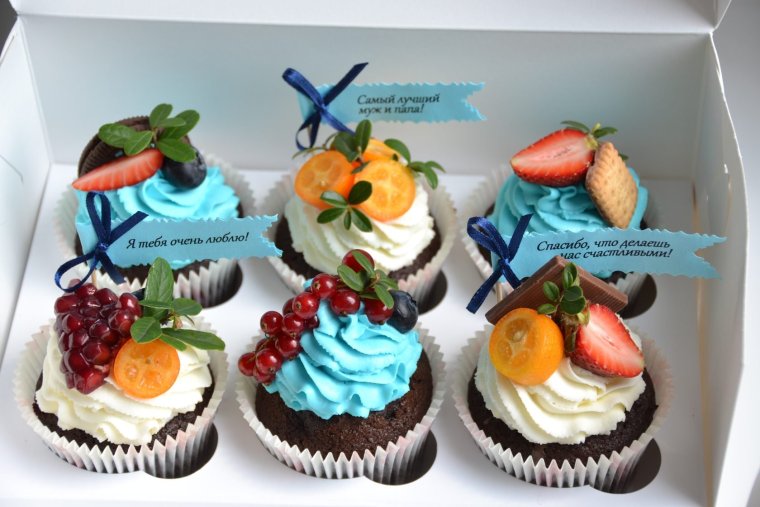 Капкейки воспитателю