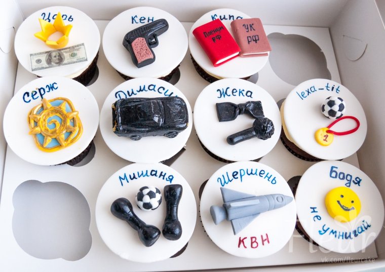 Капкейки лав из