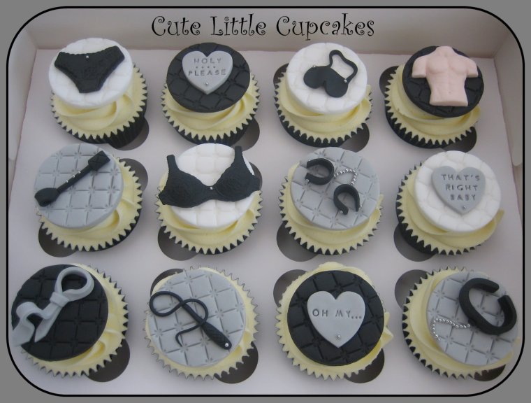 Капкейки в виде члена