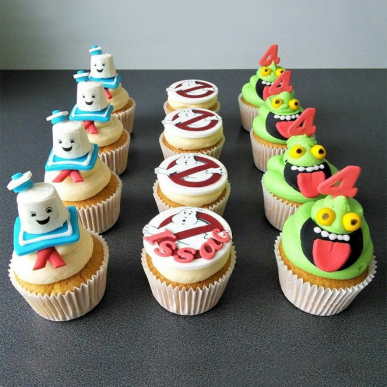 Капкейк с черникой