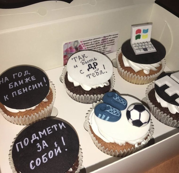 Капкейки спорт