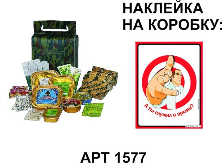 Тушенка этикетка